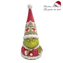 Grinch Gnome with Large Heart Jim Shore Dr. Seuss 6009200