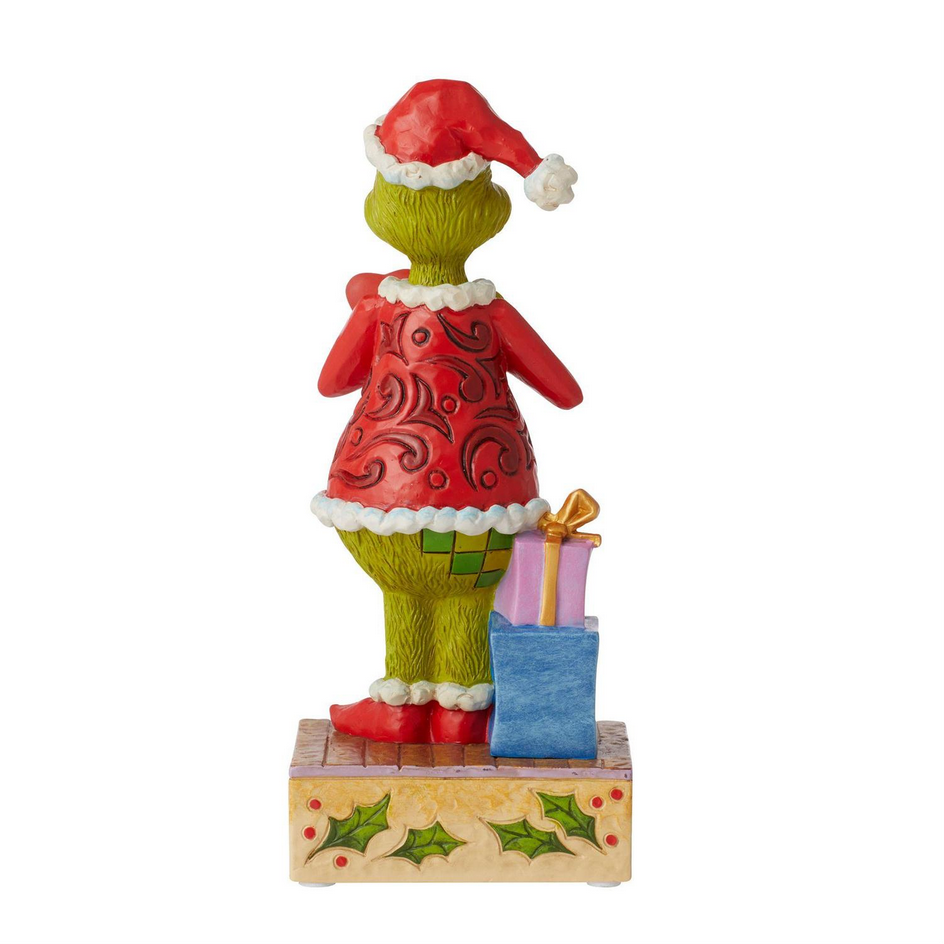 Grinch with Large Red Heart Jim Shore Dr. Seuss 6010782