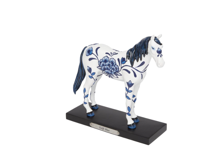 Delft Blue figurine Trail of Painted Ponies 6016393