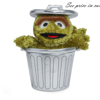SS Oscar the Grouch Trash Can NECA Plushies KR18199