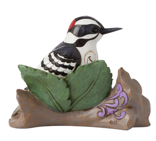 Downy Woodpecker Figurine Jim Shore Heartwood Creek 6014416