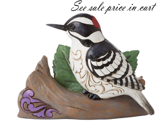 Downy Woodpecker Figurine Jim Shore Heartwood Creek 6014416