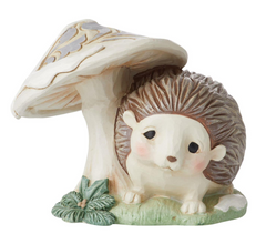 Woodland Hedgehog by Mushroom Jim Shore Heartwood Creek 6011618