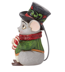 Mini Christmas Mouse Figurine Jim Shore Heartwood Creek 6015461