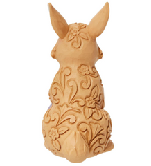 Mini Easter Bunny Floral Jim Shore Heartwood Creek 6012440