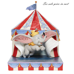 Dumbo Flying out of Tent Scene Disney Traditions 6008064