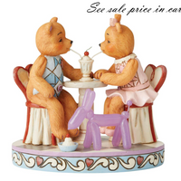 Button & Pinky Sharing Sundae Jim Shore Heartwood Creek 6005126