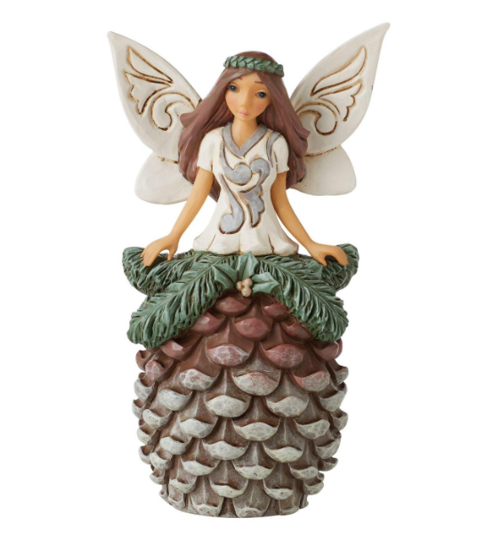 Woodland Fairy Pinecone Skirt Jim Shore Heartwood Creek 6011627