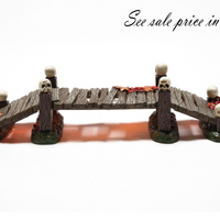 LIT Haunted Boardwalk Bridge Village Cross Product Halloween 6013643