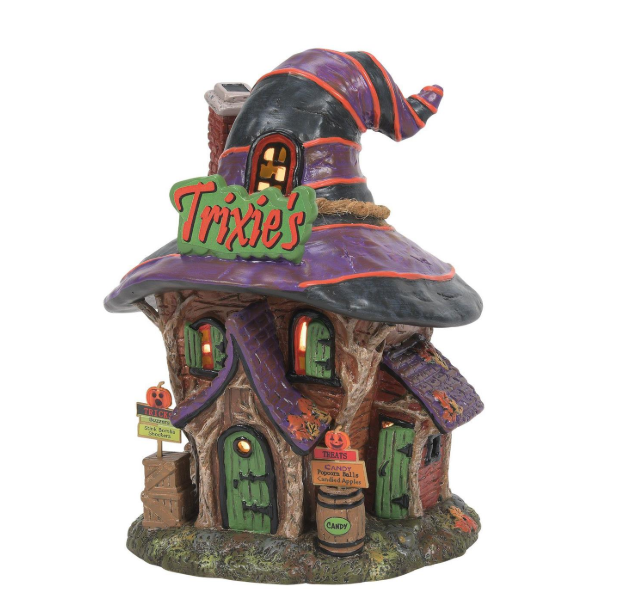 Trixie's Tricks & Treats Snow Village Halloween 6011438