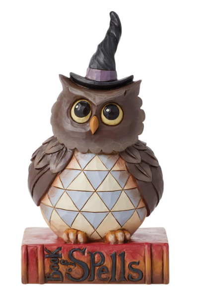 Pint Sized Halloween Owl Jim Shore Heartwood Creek 6012749