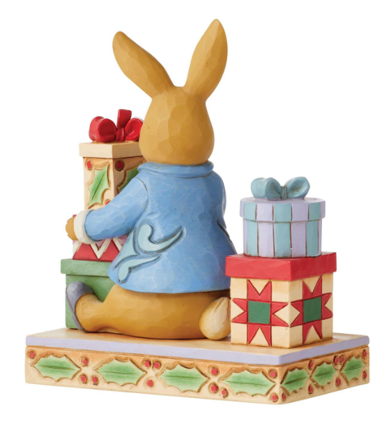 Peter Rabbit with Presents Jim Shore Heartwood Creek 6010689