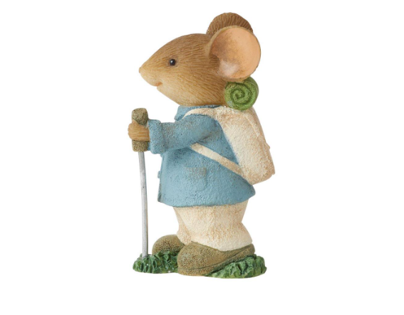 Backpacker Mouse figurine Heart of Christmas 6013006