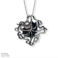 Galatea Hawaii Silver Collection Black Tahitian Pearl Sterling Silver SS-006