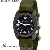 #11026 DX3® Field™ - Black Dial w/ Defender Olive™ Nylon Band
