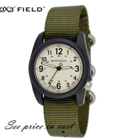 #11049 DX3® Field™ - Stone Dial, Defender Olive™ Nylon Band