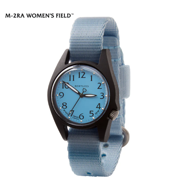 #18510 M-2RA Women's Field™ - Aquamarine dial w/ Aquamarine Comfort-Webb™ Band