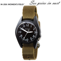 #18512 M-2RA Women's Field™ - Black dial w/ Field Khaki Comfort-Webb™ Band
