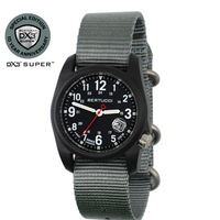 #11201 DX3® SUPER™ - Black w/ Vintage Drab™ Nylon Band