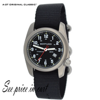 #12022 A-2T Original Classic - Black w/ Black Nylon Band