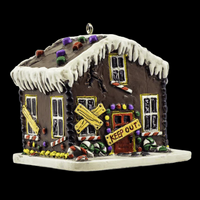 Gingerdead House Ornaments
