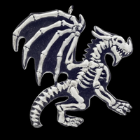 Dragon Bones Flatback ornament