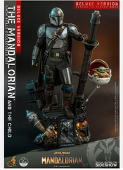 Mandalorian and the Child Deluxe Sideshow STAR WARS