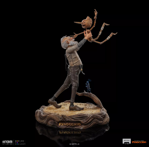 The Adventures of Pinocchio Geppetto & Pinocchio Model Statue