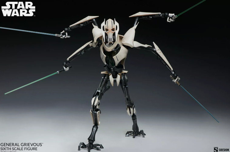 General Grievous Sixth Scale Figure by Sideshow Collectibles