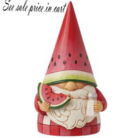 Watermelon Gnome Figurine Jim Shore Heartwood Creek 6014404