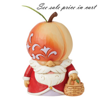 Peach Gnome Figurine Jim Shore Heartwood Creek 6016526