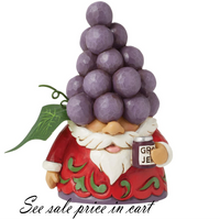 Grapes Gnome Figurine Jim Shore Heartwood Creek 6016527