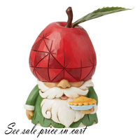 Apple Gnome Figurine Jim Shore Heartwood Creek 6016525