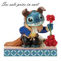 Enesco Stitch Dressed As Beast Disney Traditions 6016598