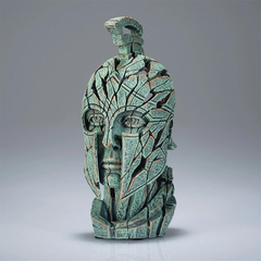 Miniature Spartan Bust Edge Sculpture 6017684
