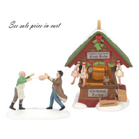 Dressed Turkey Auction S/2 Dickens Village 6014727