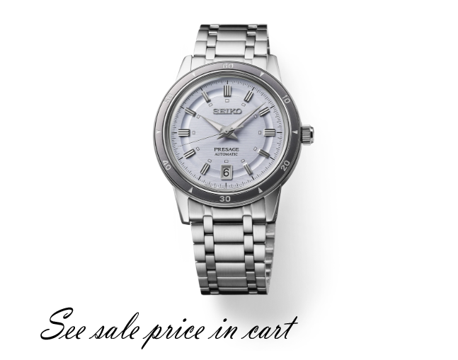 Seiko Presage Style60's SRPL73 Silver Dial