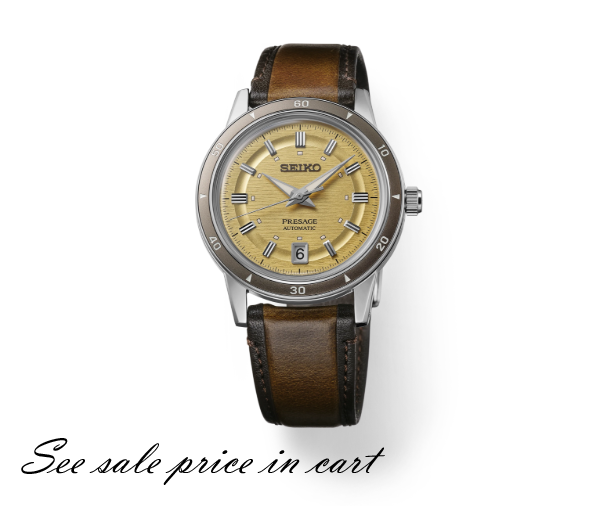 Seiko Presage Style60's SRPL75 Gold Dial