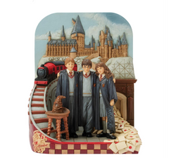 Harry Potter Trio Castle Scene Jim Shore Heartwood Creek 6016707