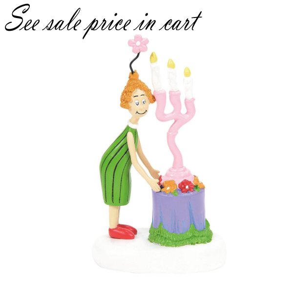 Auntie Who Sets A Centerpiece Grinch Village 6013652