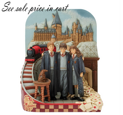 Harry Potter Trio Castle Scene Jim Shore Heartwood Creek 6016707