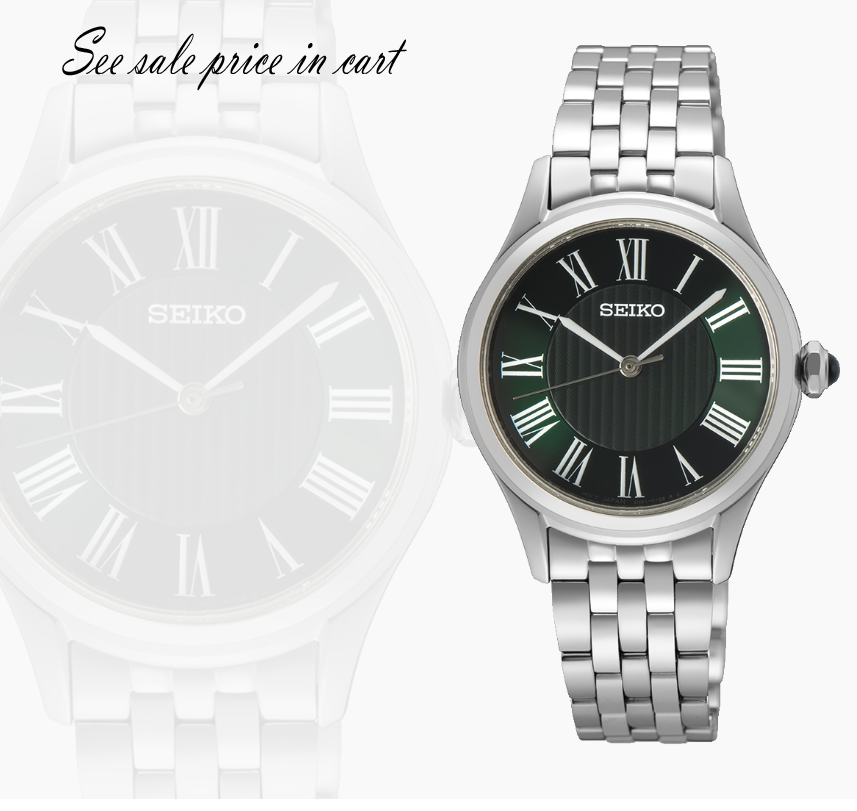 Seiko Ladies Essentials SUR611 Green Dial