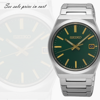 Seiko Essentials Man's SUR601 Green Dial