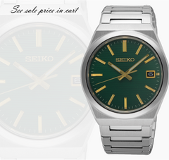 Seiko Essentials Man's SUR601 Green Dial