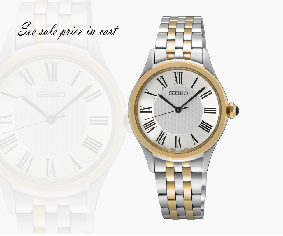 Seiko Essentials SUR612 White Dial