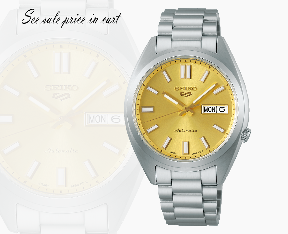 Seiko 5 Sports SNXS Series Gold/Yellow Dial SRPL59