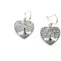 Southern Gates® Tree Heart Earrings Holiday Series E504