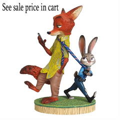Enesco Zootopia - Nick & Judy Disney Showcase 6013851
