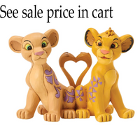 Simba & Nala Heart Tails Disney Traditions 6017847