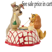 Lady & Tramp Spaghetti Scene Disney Traditions 6016899